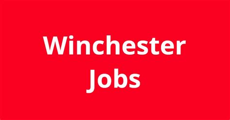 3,419 jobs. . Jobs in winchester va